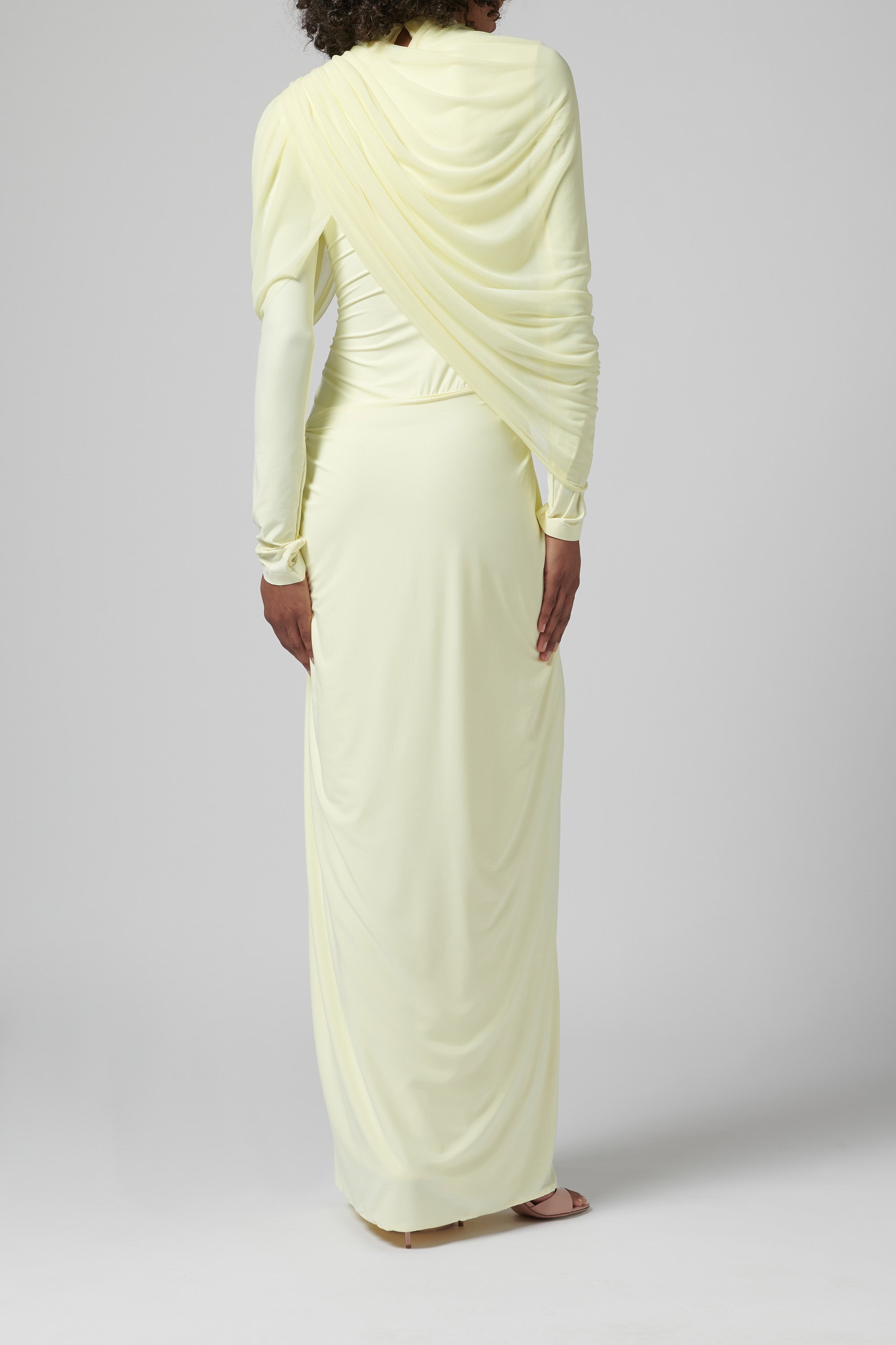 paulina maxi dress Deme by Gabriella Yellow size:5YR Spocket | Dropship | Not doubled horsebit buckles