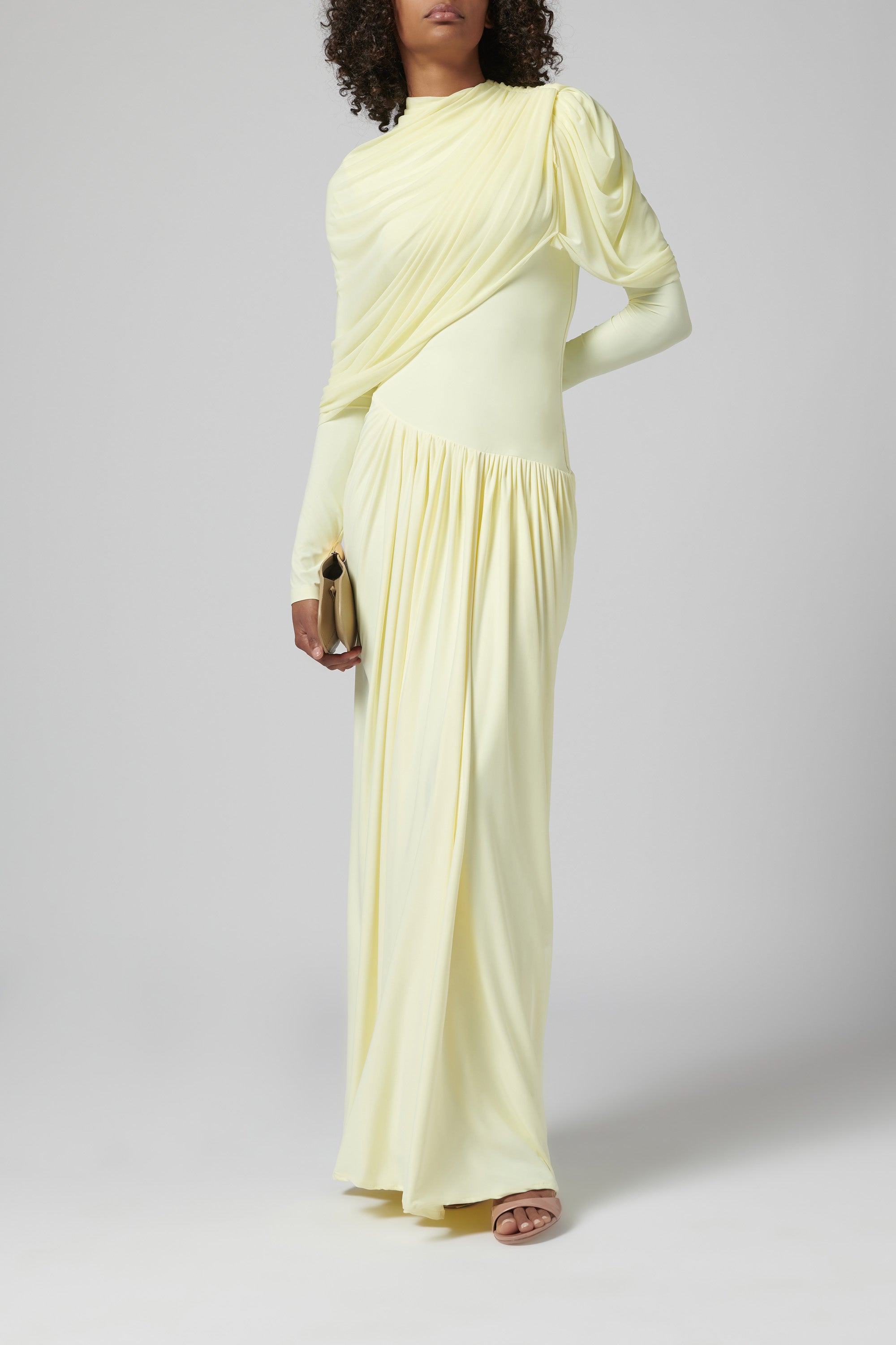 Deme by Gabriella Yellow Paulina Maxi Dress Yellow / L