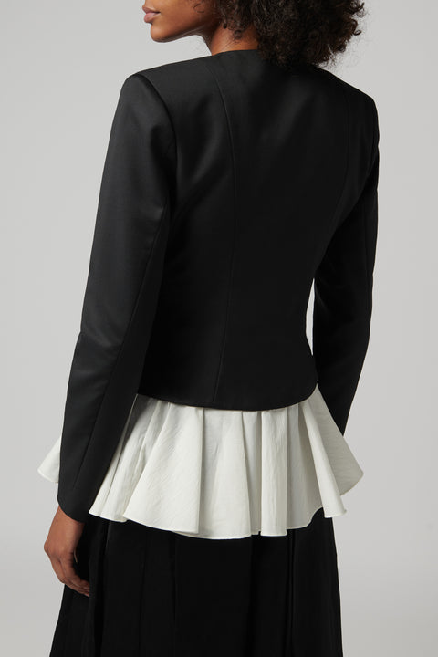 Black Frill Jacket