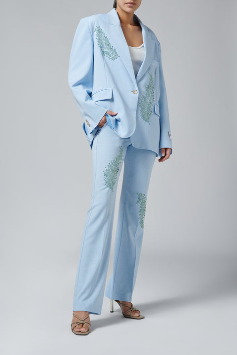 Blue Oversized Blazer