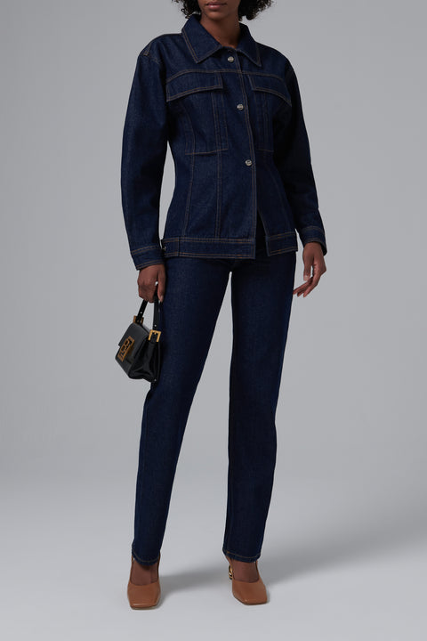 Blue Roisin Denim Jacket