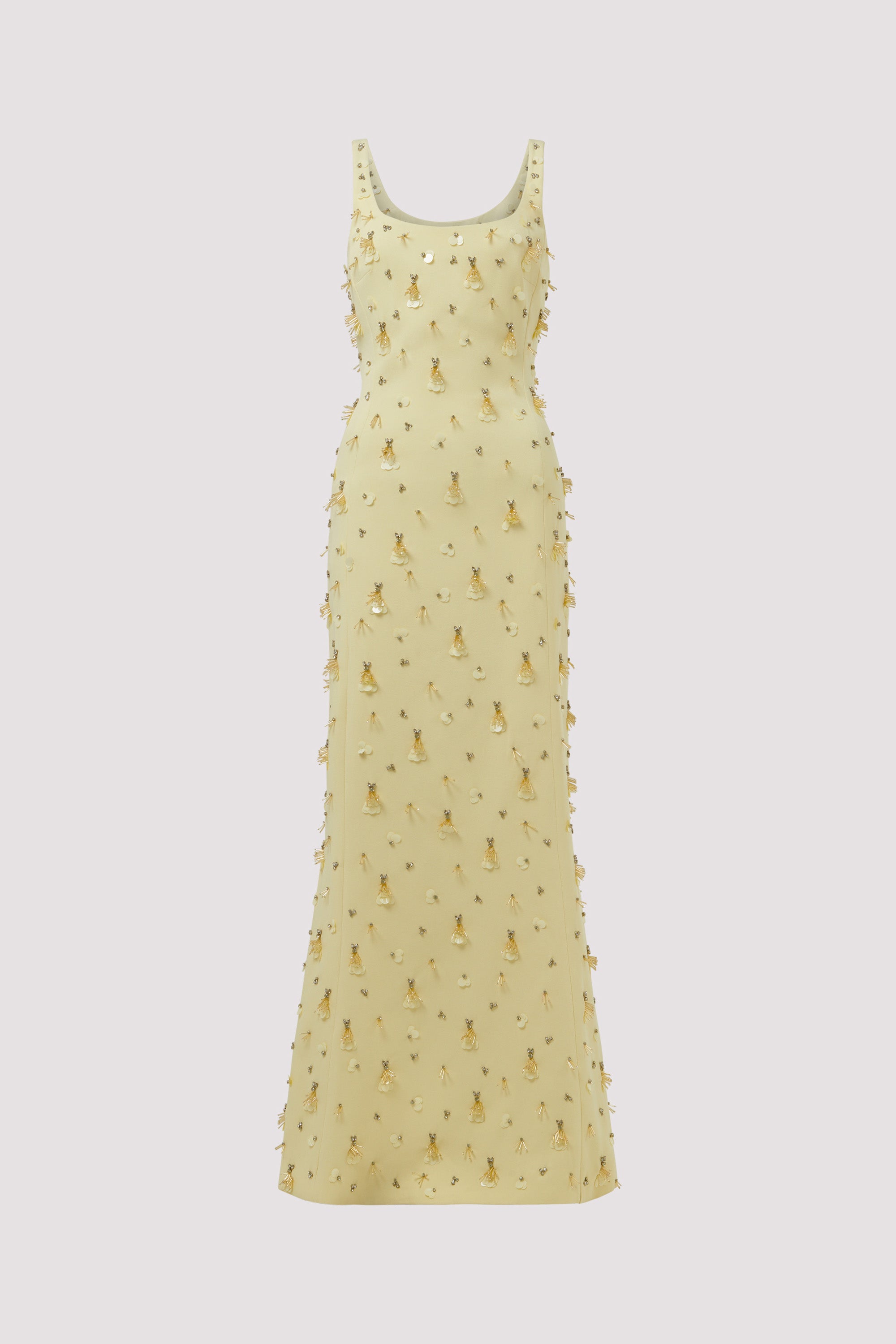 Simkhai Yelow Briella Embellished Gown