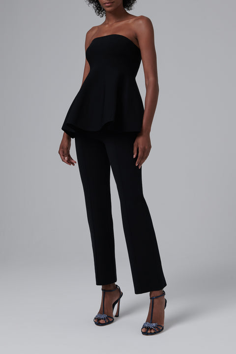 Black Ioanna Bustier Top