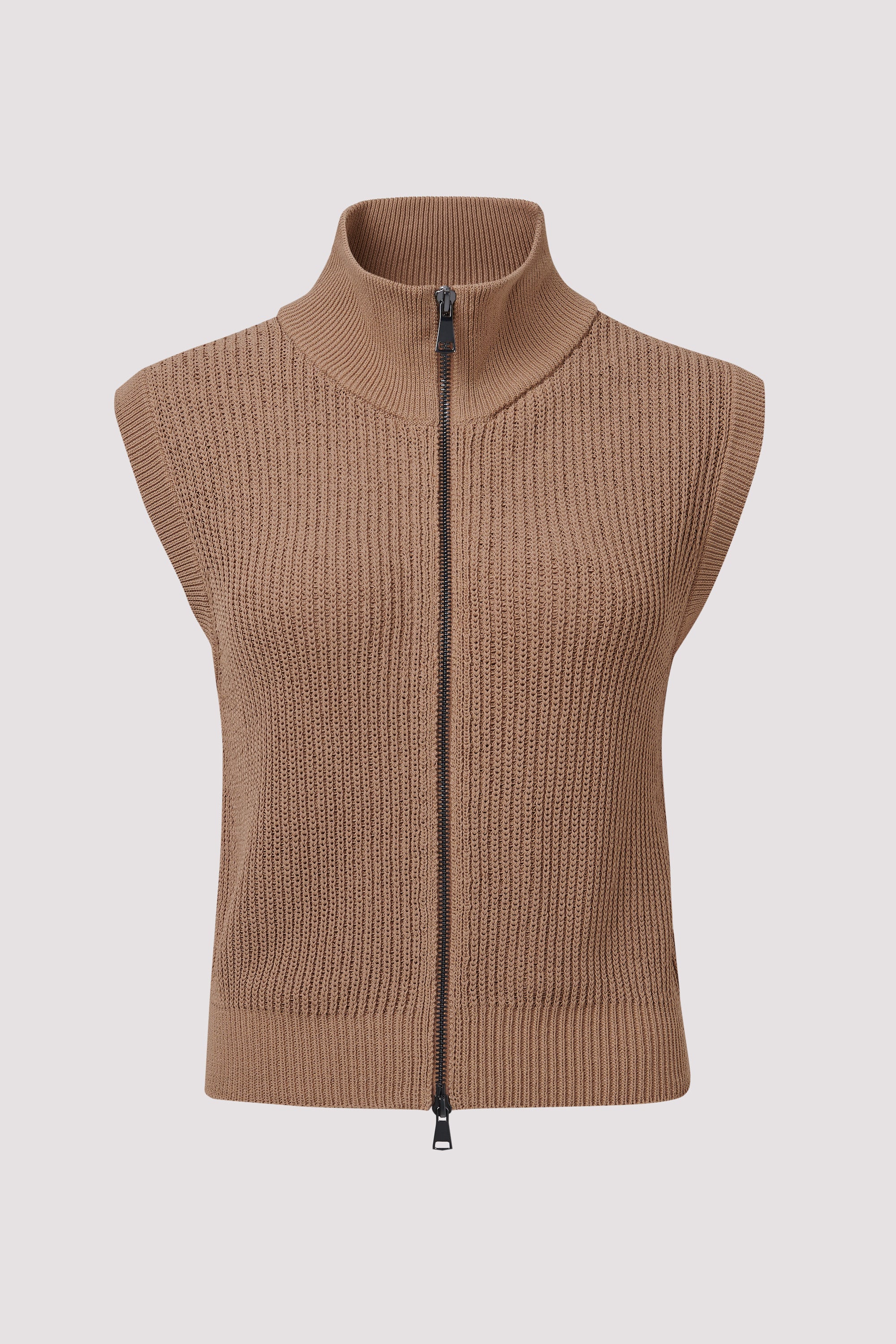 トップス 2025AW anuke Loop Knit Vest brown 2025AW anuke Loop Knit Vest brown