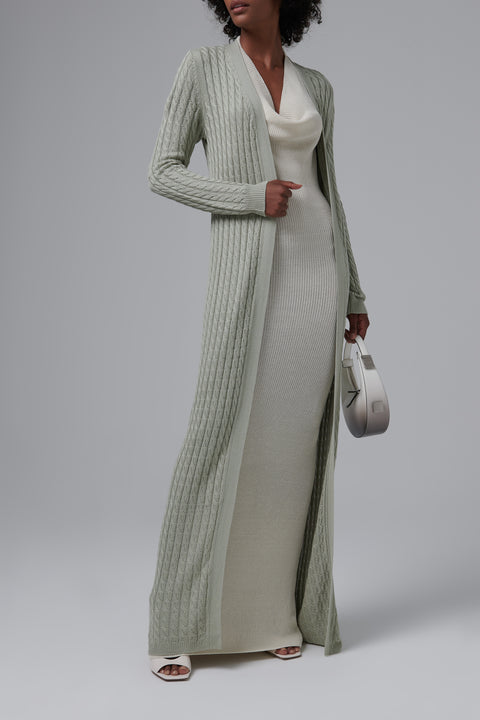 Green Mira Cardigan