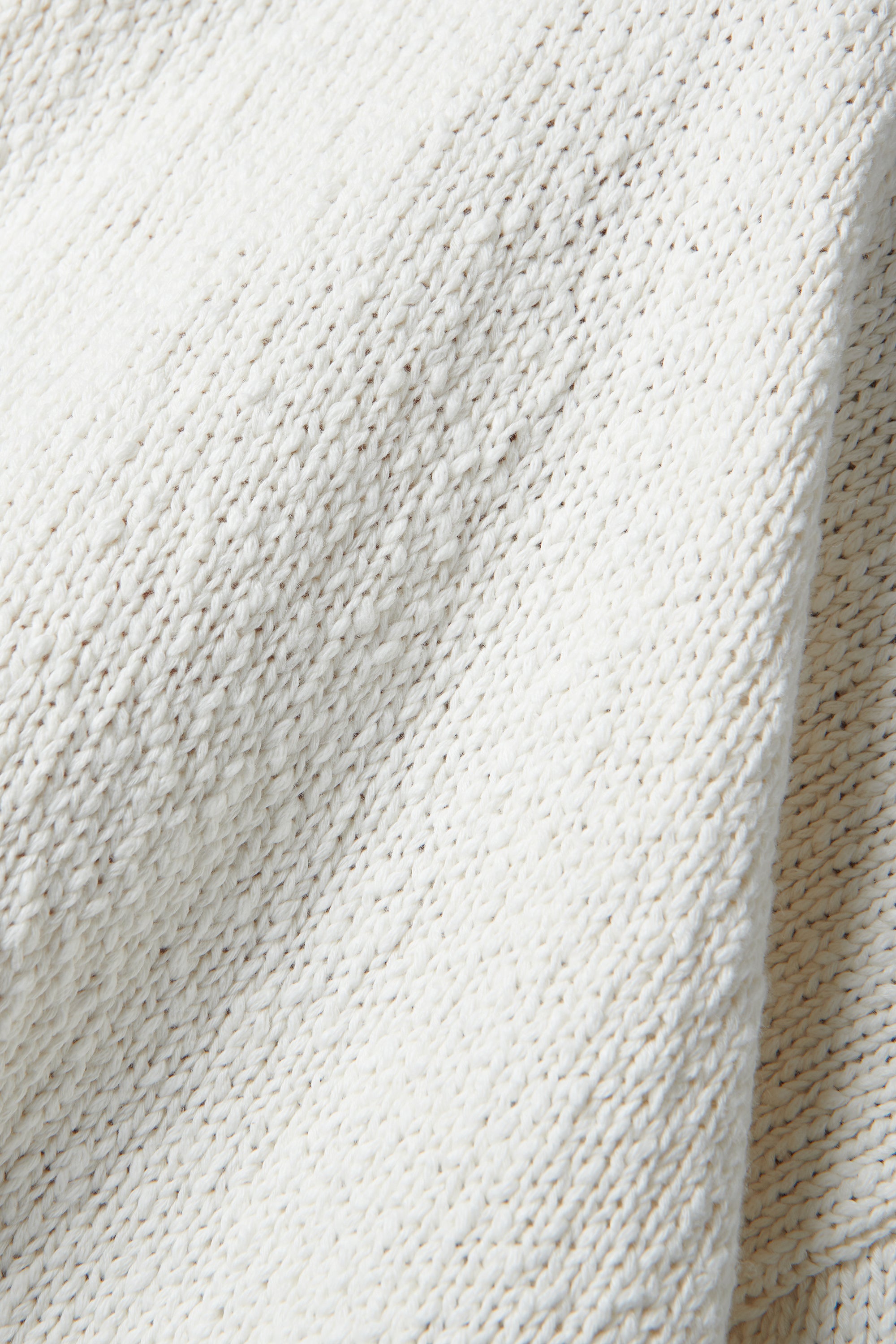 Aya Muse White Kena Knit Top