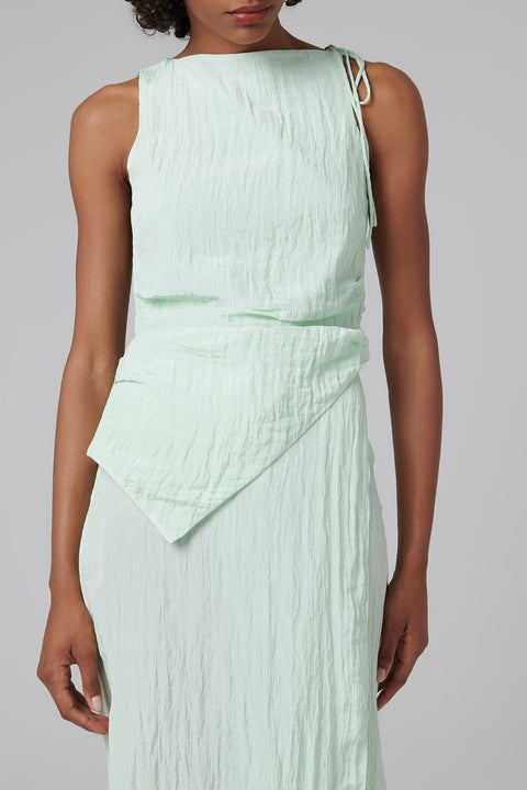 Green Ligera Open Back Top