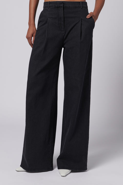 Black Merci Anagram Pants