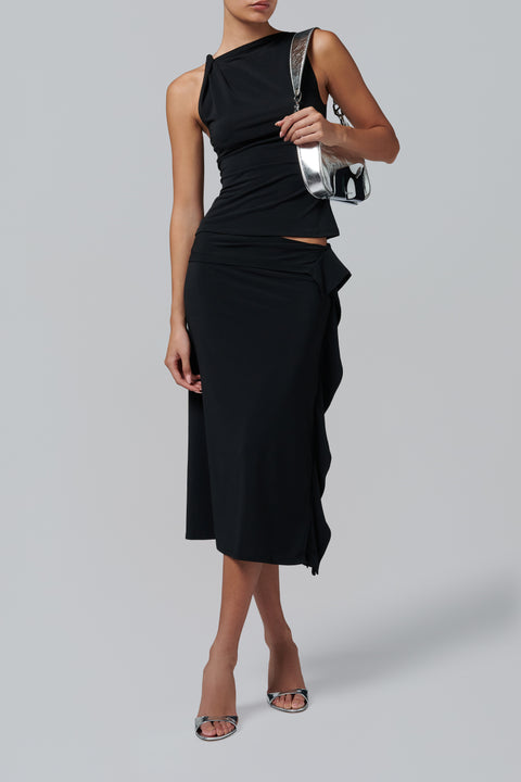 Black Elemental Lera Skirt