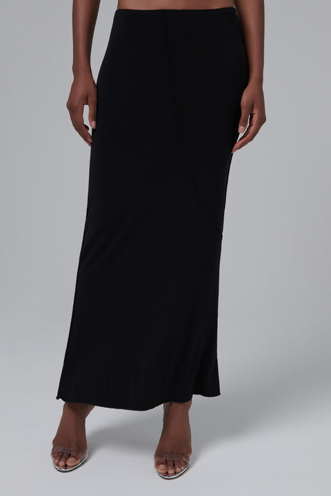 Black Vana Maxi Skirt