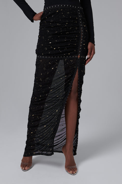 Black Galaxy Skirt
