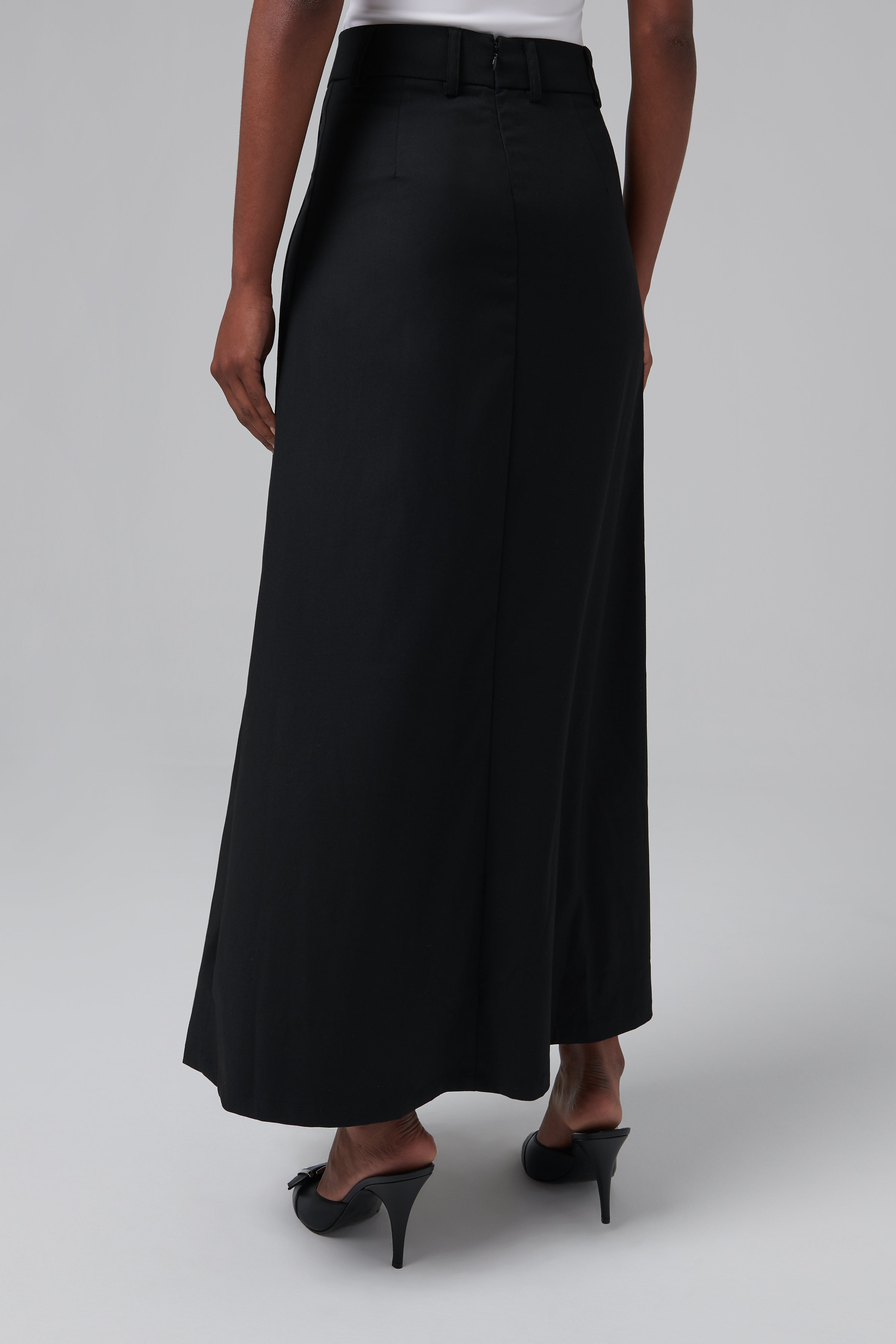 スカート ROTATE BIRGER CHRISTENSEN 'Fitted Twisted' skirt Black ROTATE Birger Christensen Fitted Twisted Skirt Black | BSTN