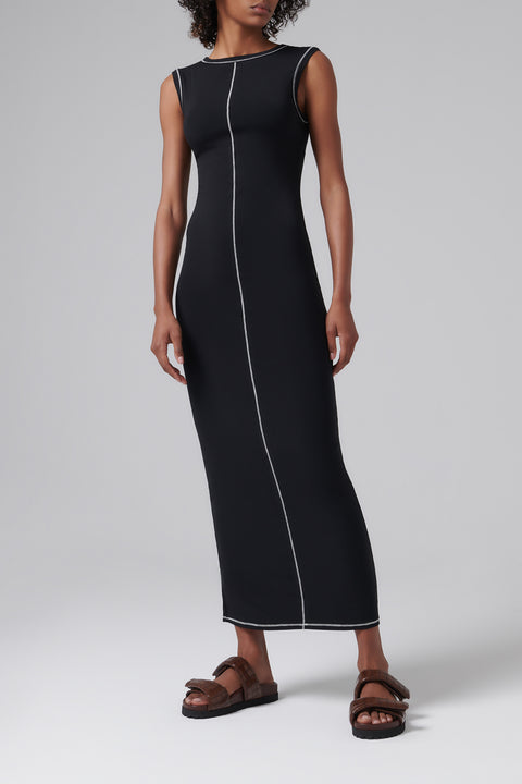 Black Inez Maxi Dress