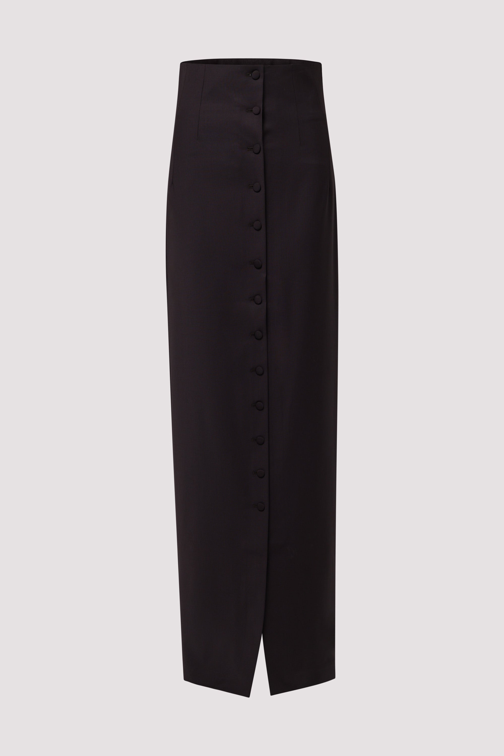 【関税込み】REMAIN Birger Christensen ロングスカート High Waisted Pencil Skirt Dark Brown - REMAIN Birger Christensen