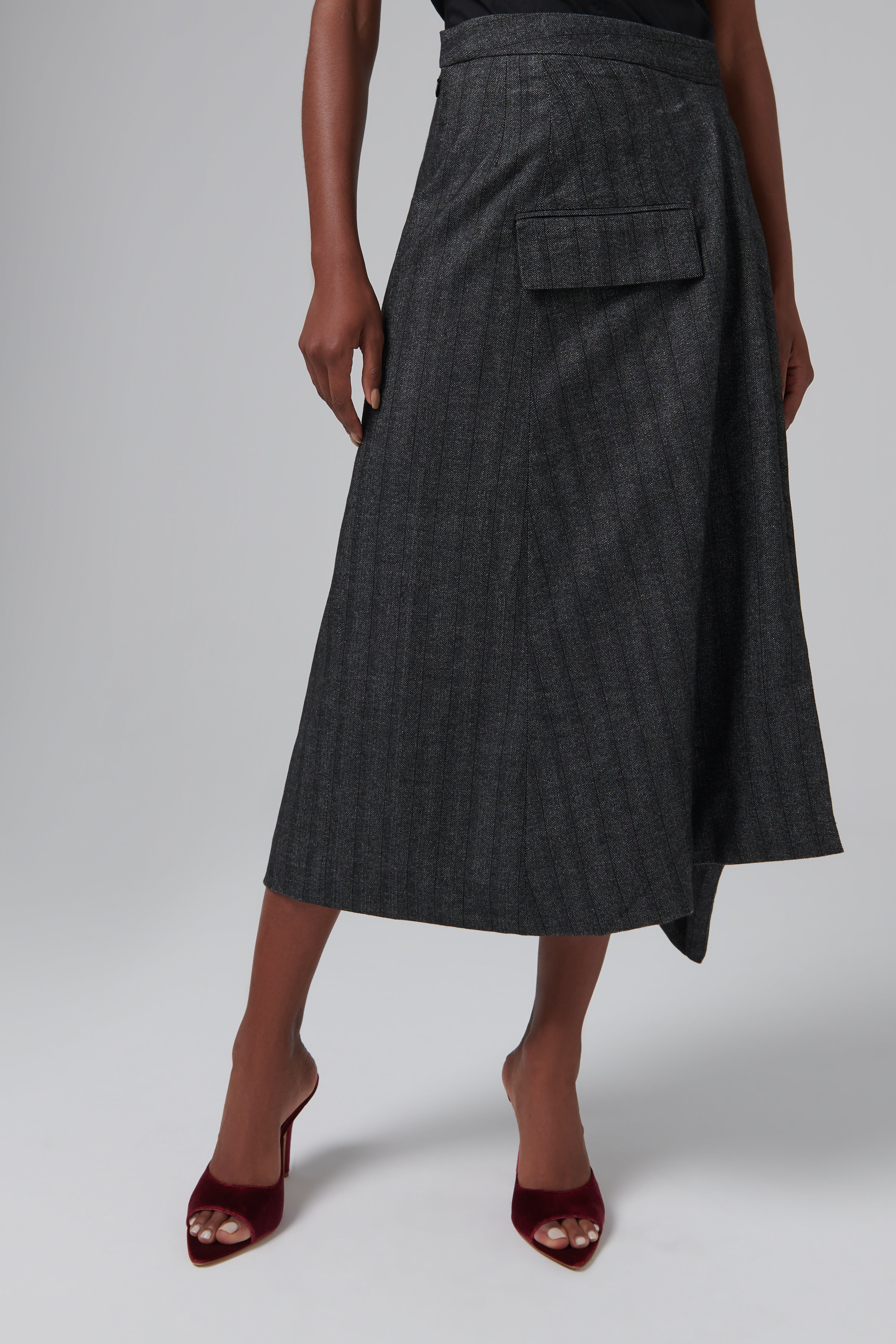 Grey skirt fabric hotsell