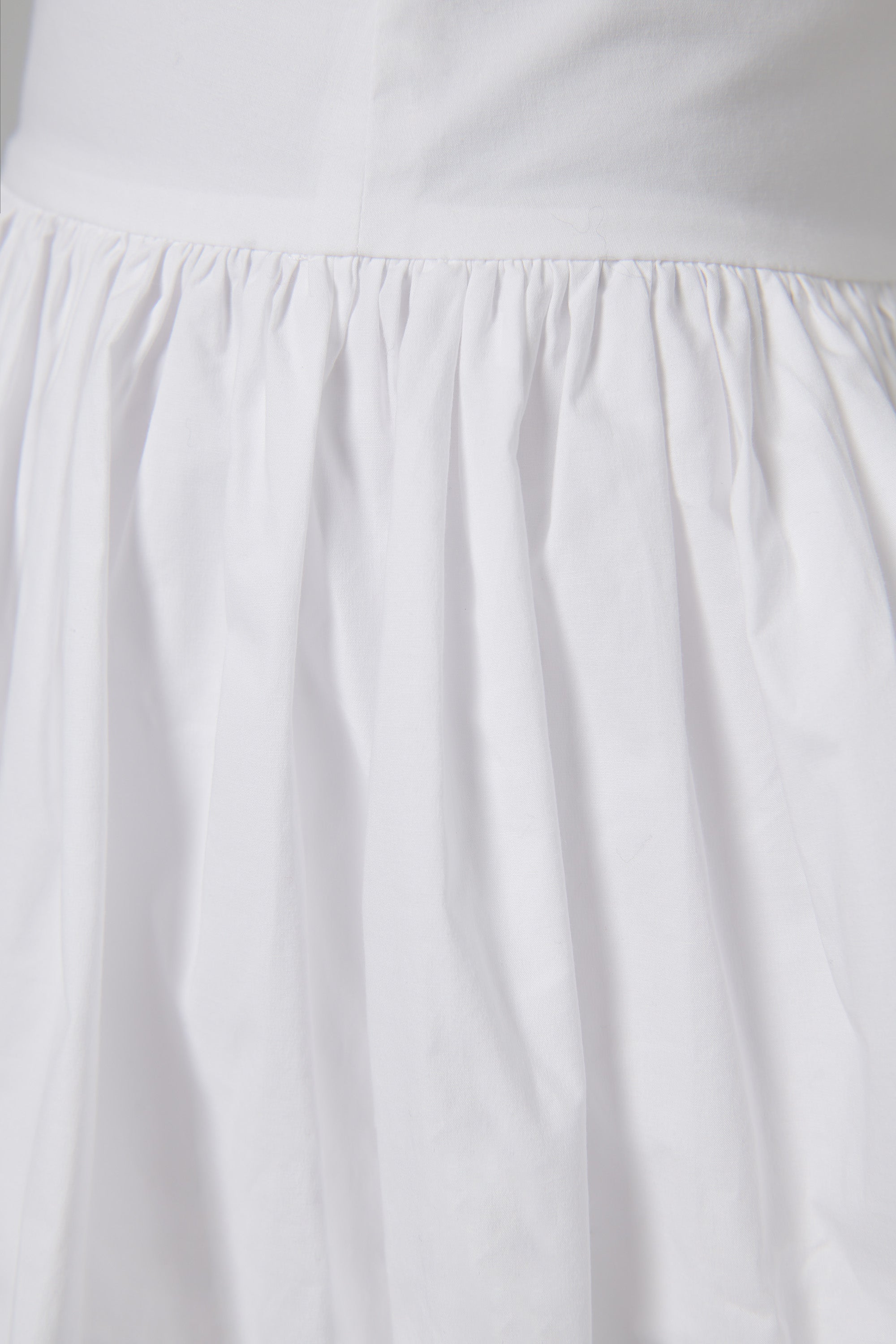The Garment White Cyprus Balloon Mini Skirt