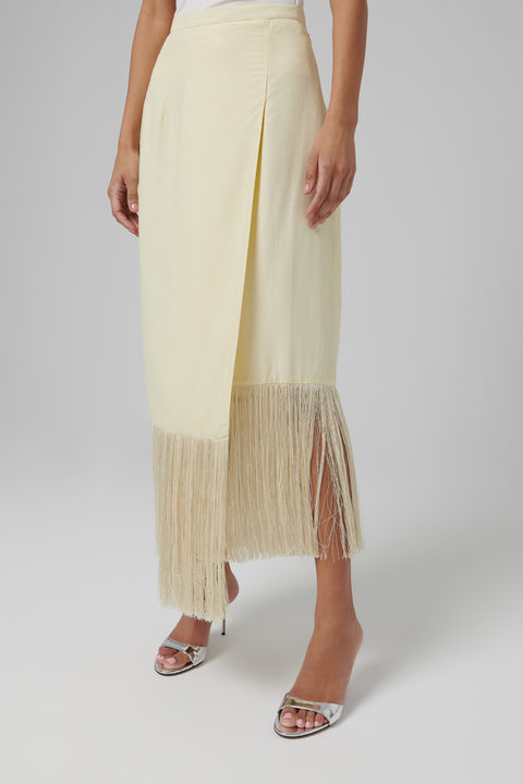 White Punta Corvo Skirt