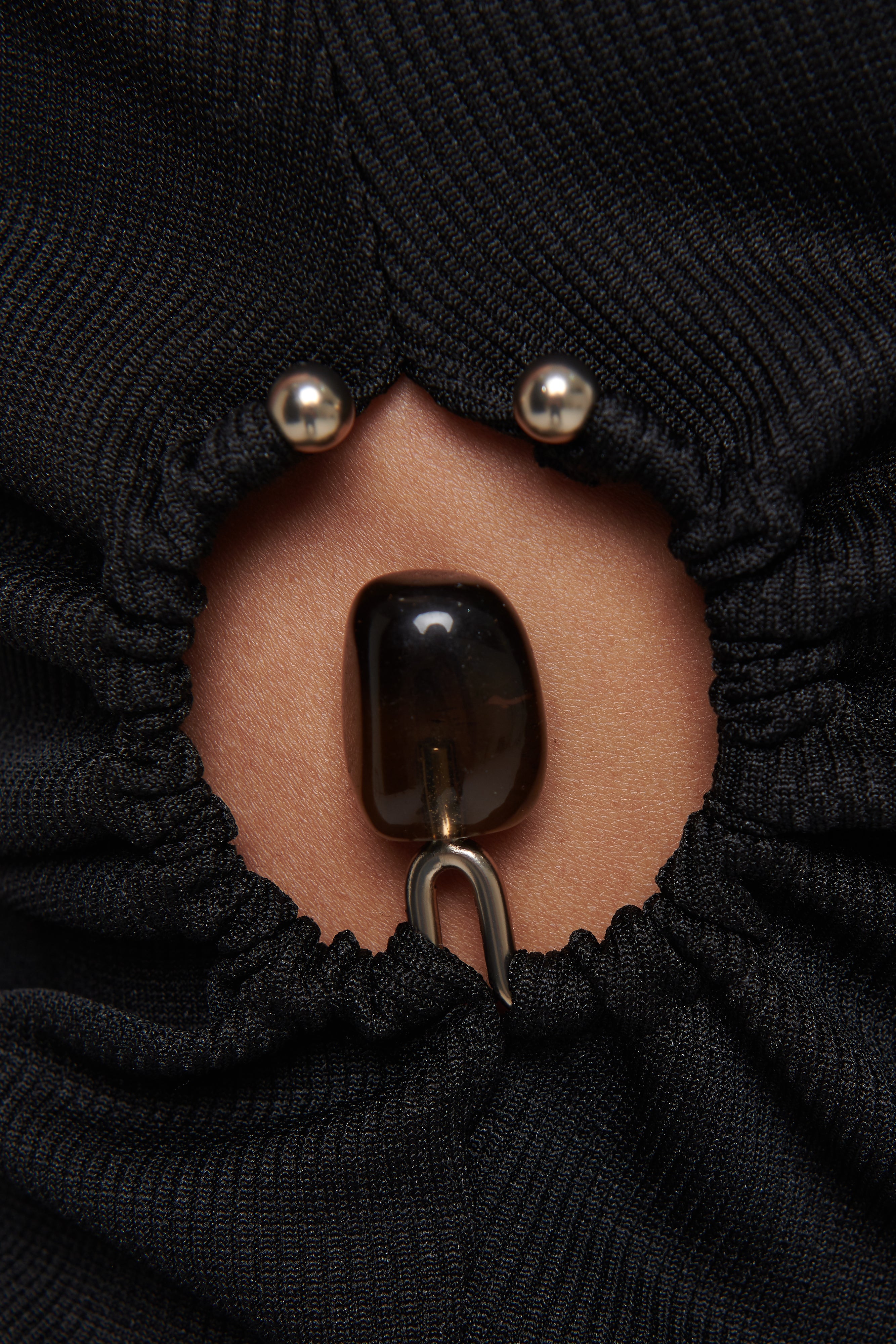 Christopher Esber Black Orbit Fran Tanktop