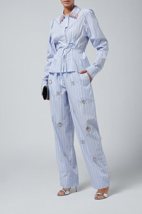 Blue Petite Classic Shirt