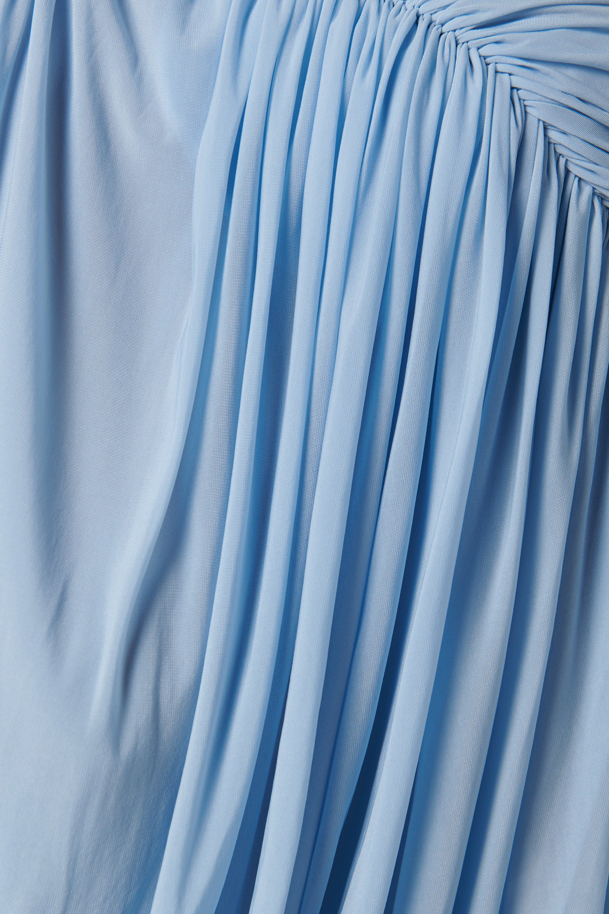 blue flowy midi dress PRETTYGARDEN Women's Tulle Midi Dress Sleeveless Smocked Ruffle Mesh F main image 1