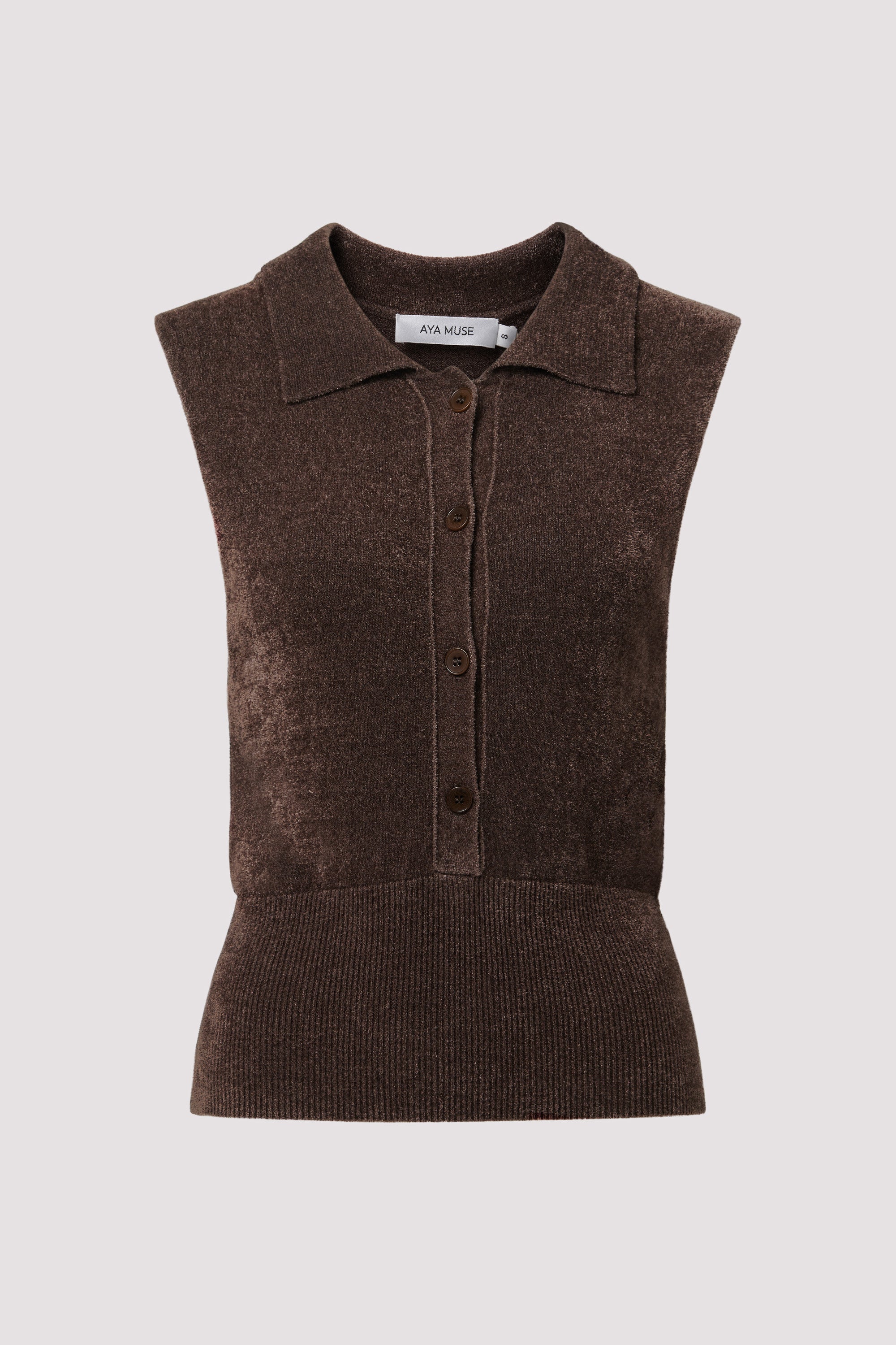 Aya Muse Brown Brisa Tank Top