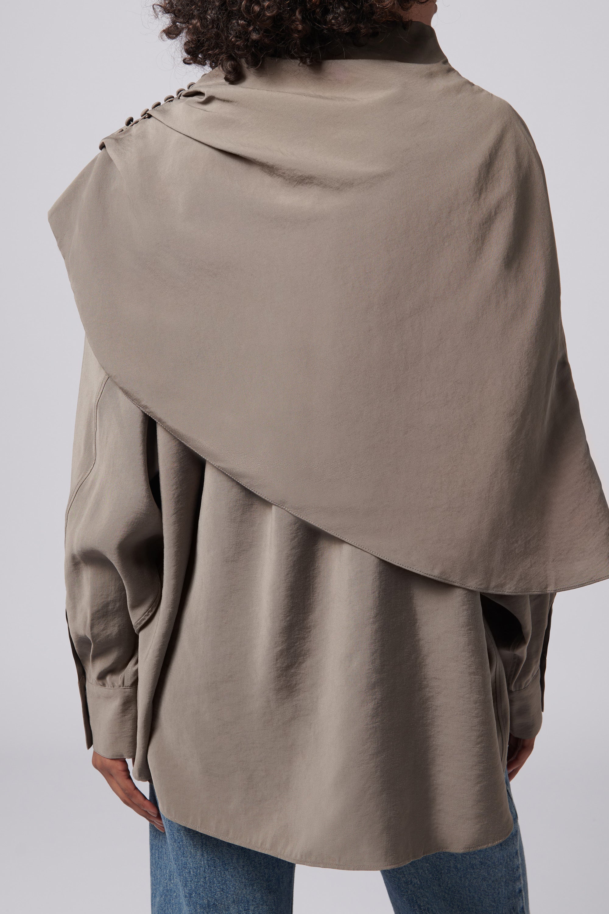ドゥーズィエムクラス SCARF BLOUSE SCARF BLOUSE AT ATELIER DELPHINE