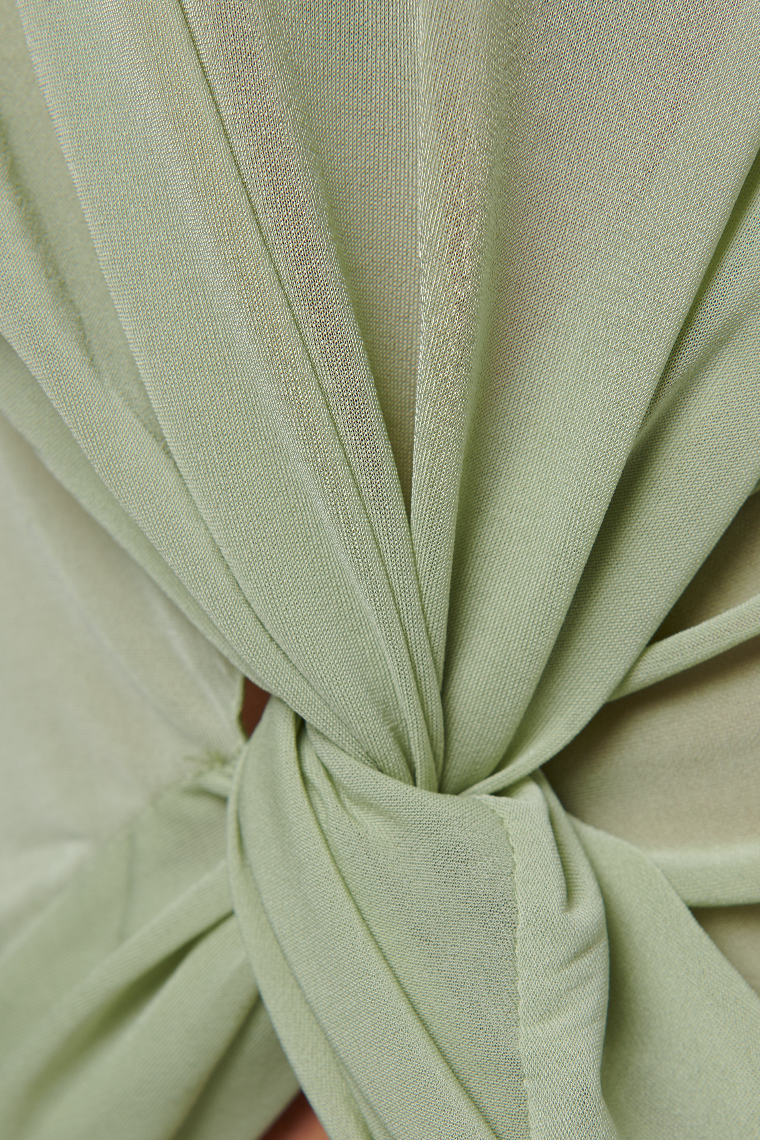 christopher esber monstera top Christopher Esber Green Castillo Drape Top
