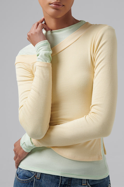 Yellow Smythson Layer T-Shirt