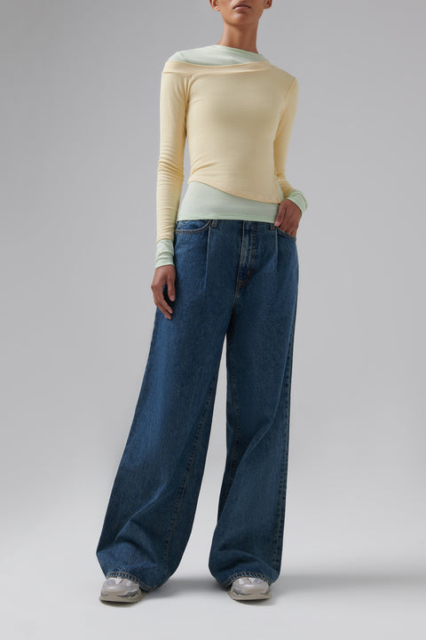 Yellow Smythson Layer T-Shirt