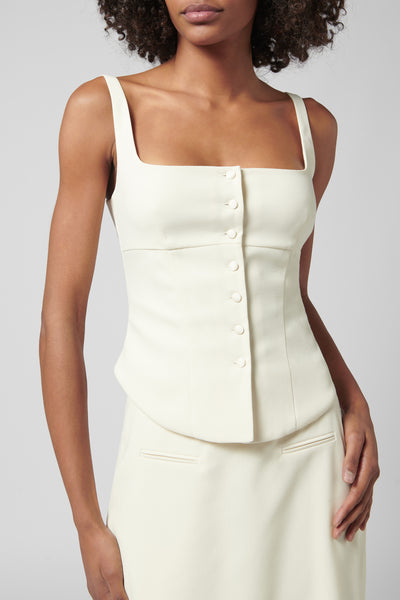 Anna October White Amanda Top