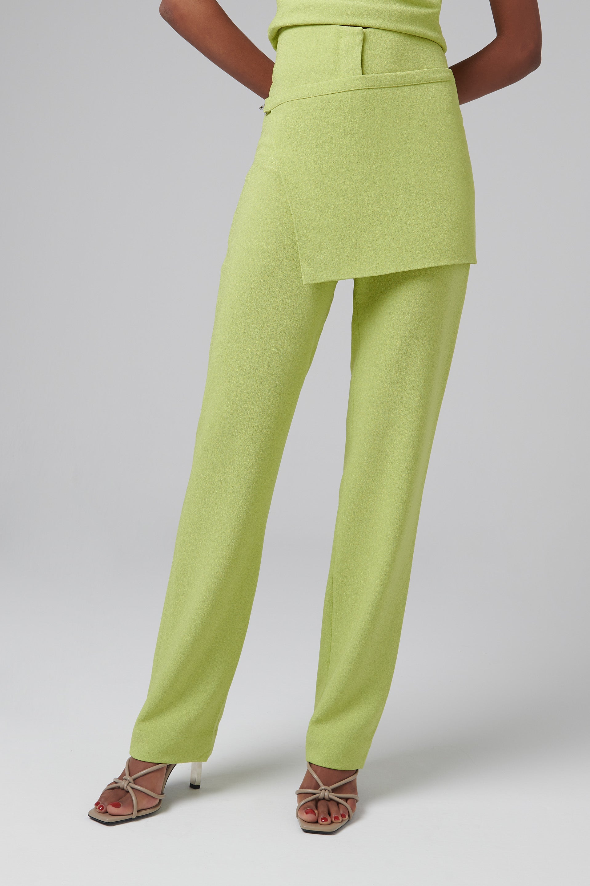 The Green Gauchos | Lime Green Suit Pants
