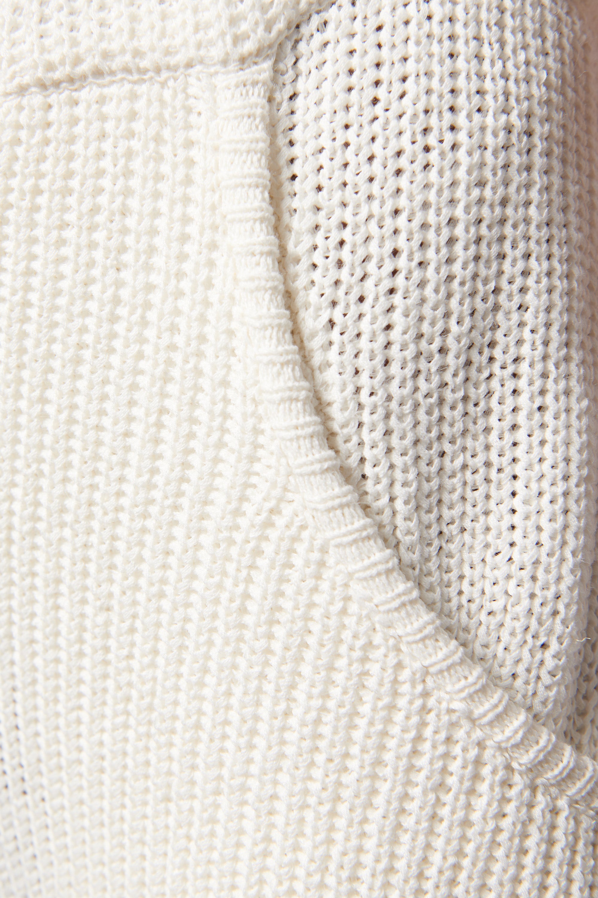 Aya Muse White Mello Knit Pants