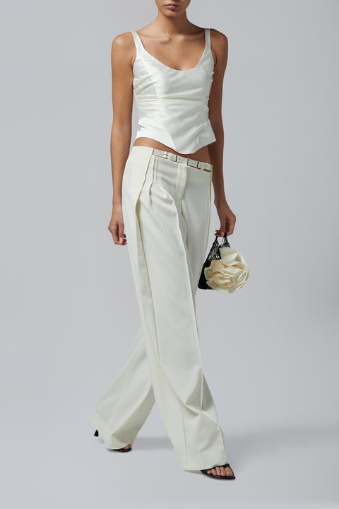 White Selin Pant