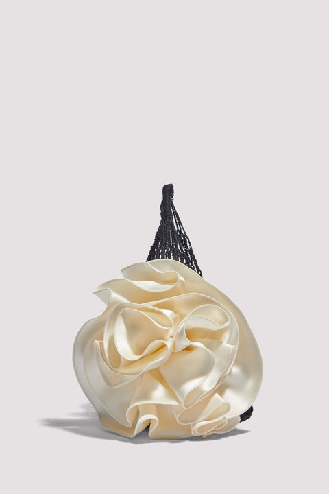 Black and Cream Small Devana Bag