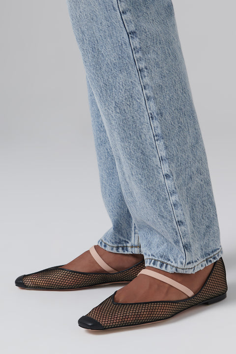 Black Tremaine Ballerina Pumps