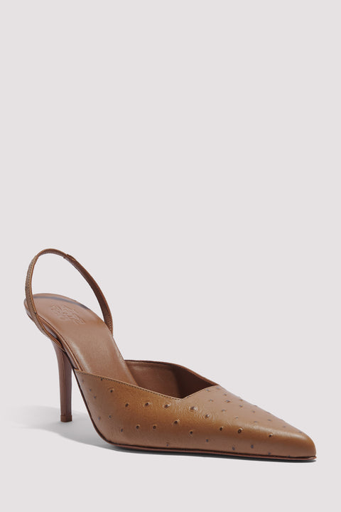 Brown Octavie 85 Heel Pumps