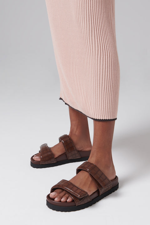 Brown Perni Sandals