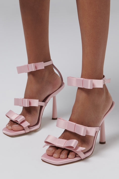 Pink Adaline 100 High-Heel Sandals