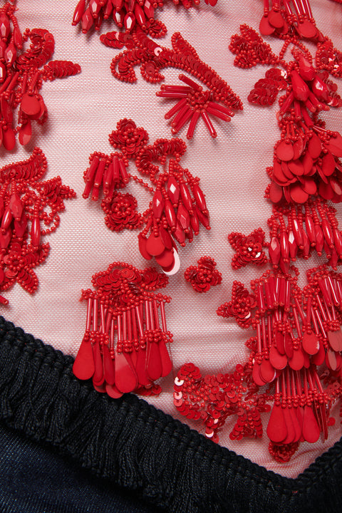 Red Mitzy Bandana