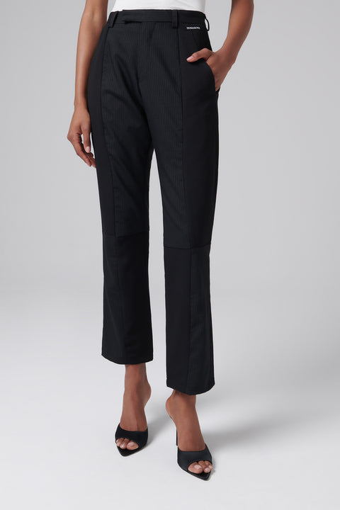 Patched Suit Trousers