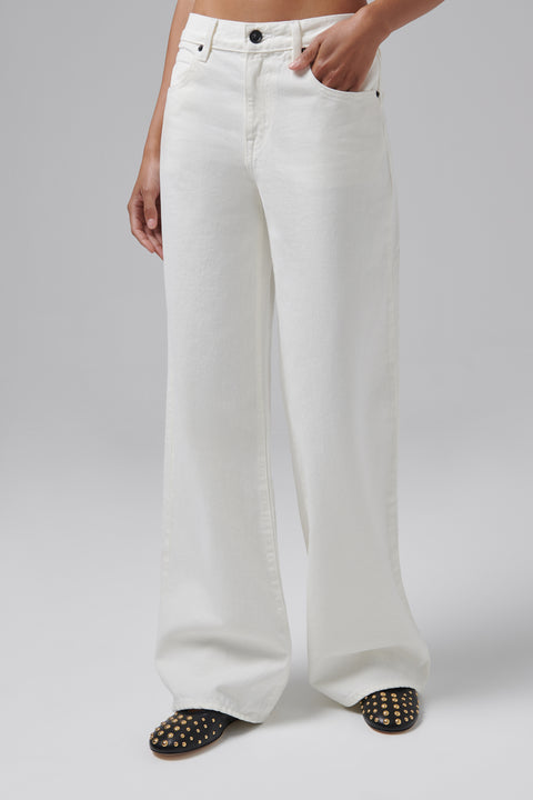 White Mica Jeans