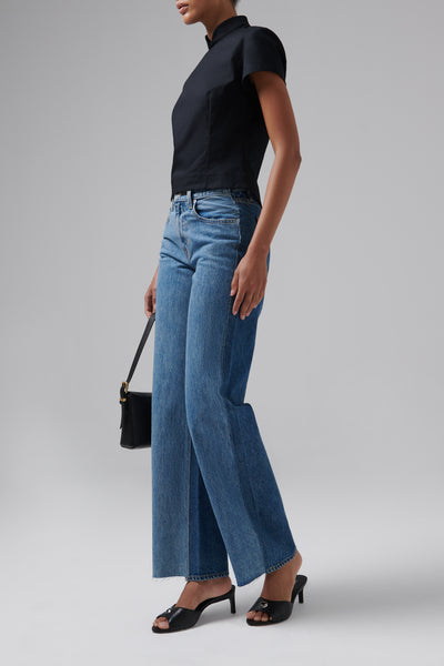 SLVRLAKE Blue Grace Panelle Jeans - Fabric of Society