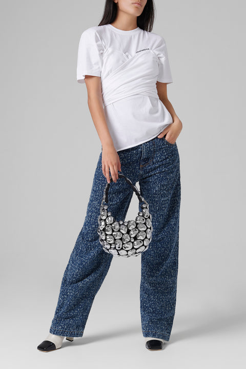 Open Back Twist T-Shirt