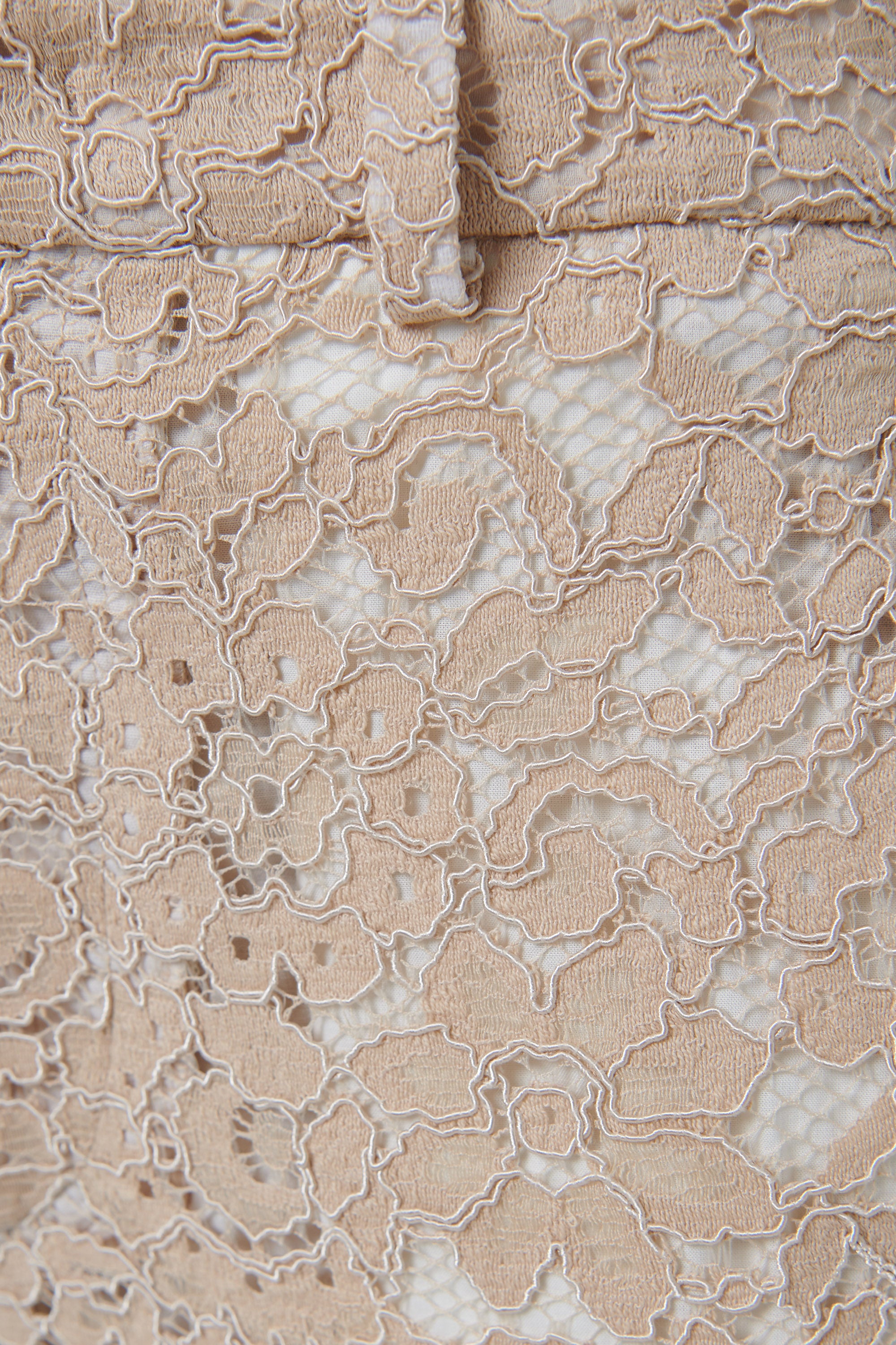 Bluemarine Beige Lace Pants