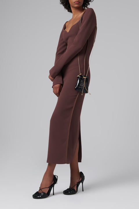 Black 100 Origami Heel