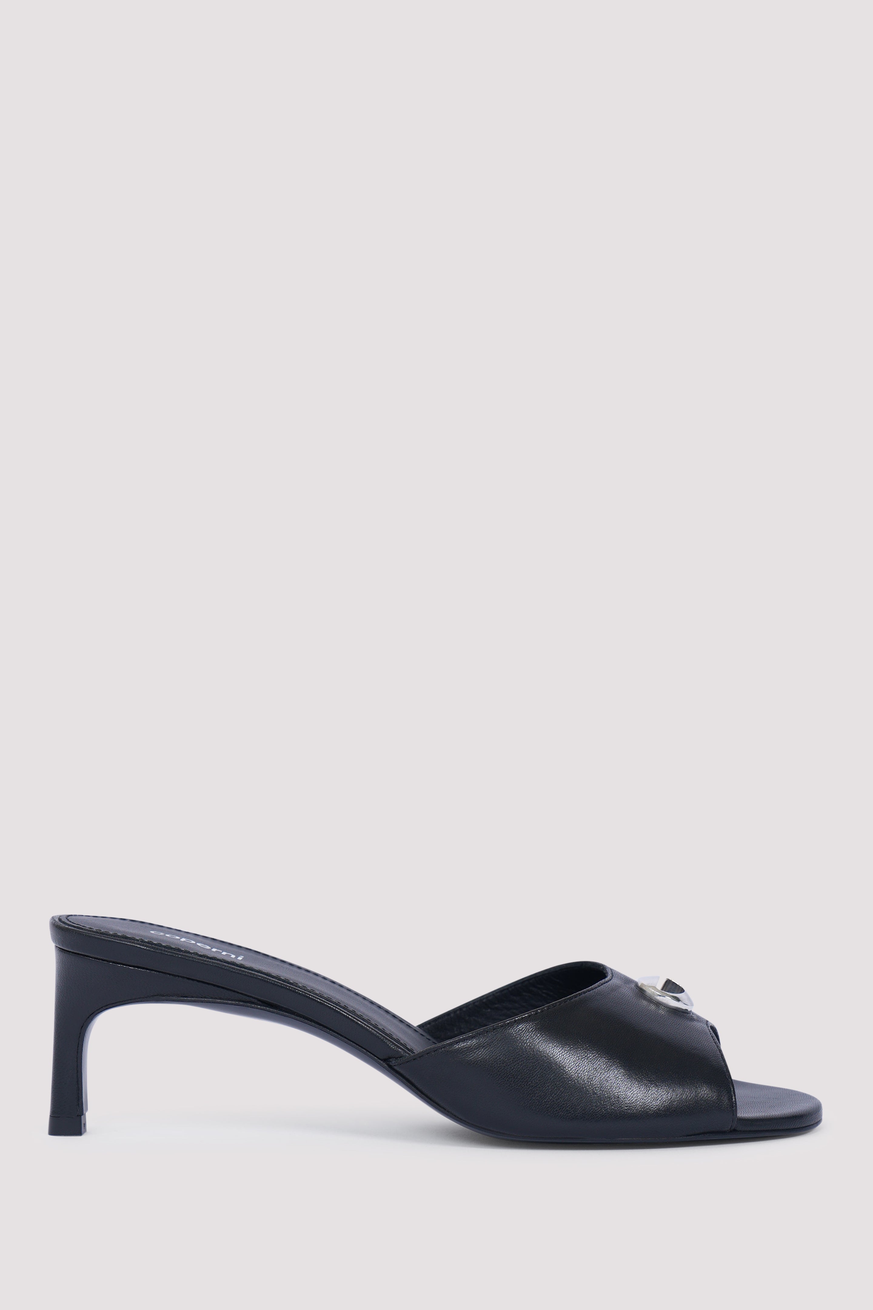 サンダル・ミュール Coperni Patch Sandals - Coperni - Leather - Black/Brown Patch Sandals - Coperni - Leather - Black/Brown