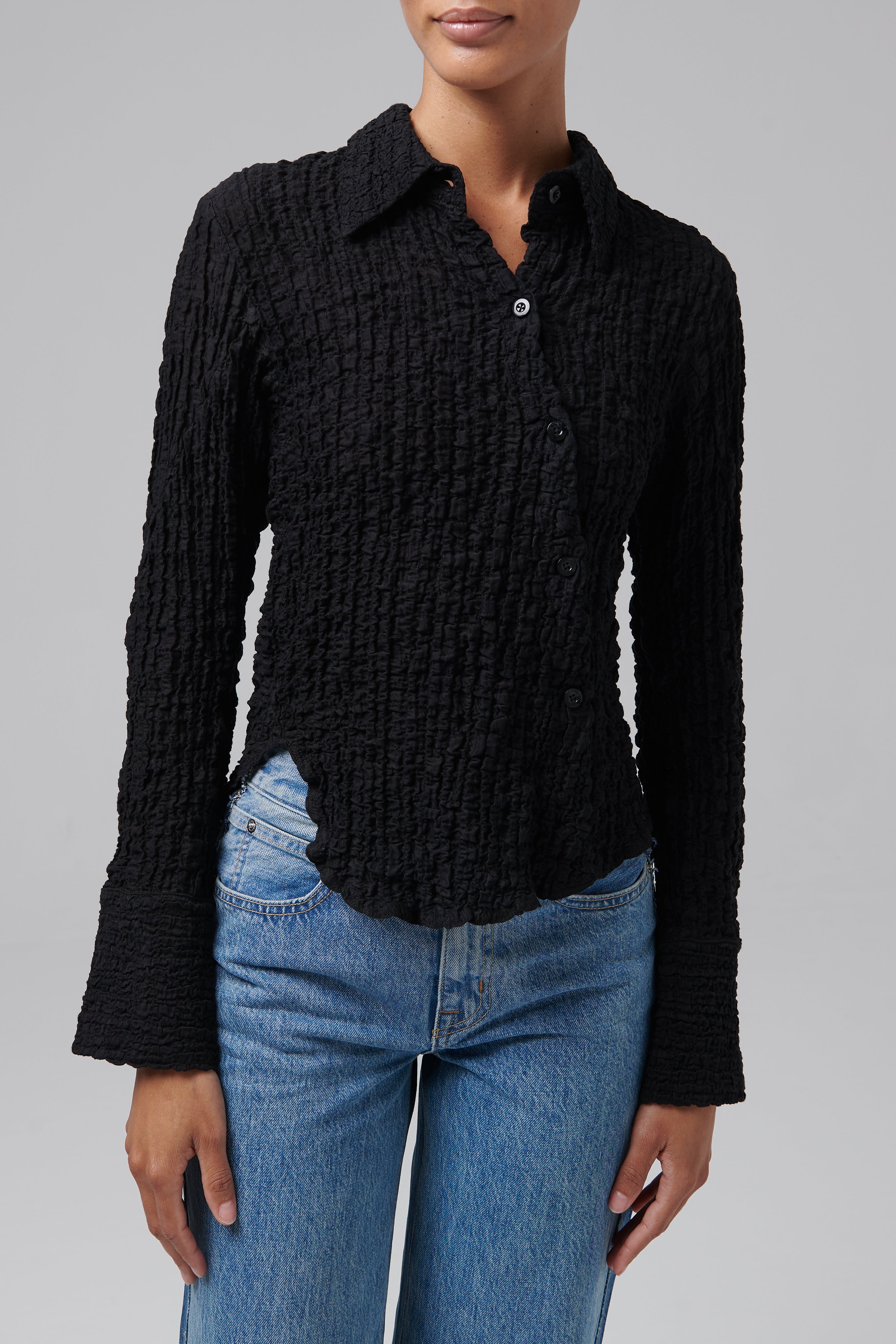 Song for the Mute Black Twisted Shirt