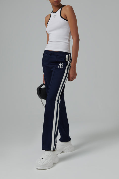 Blue Yankees Serif Track Pants