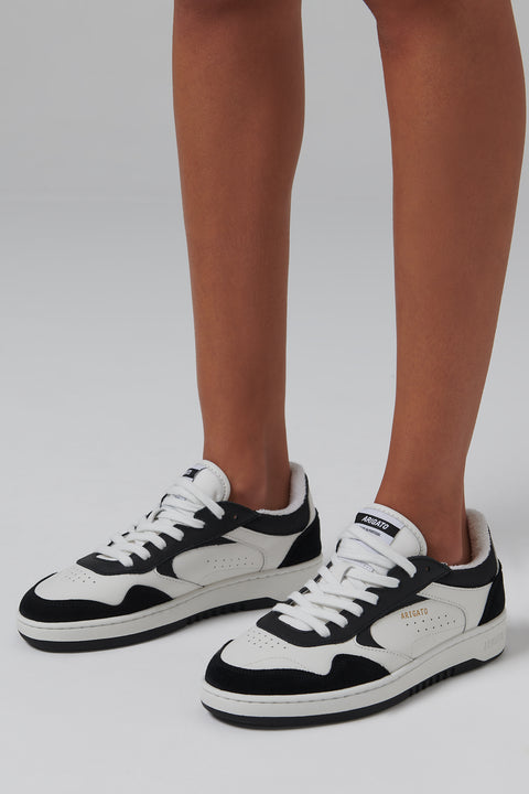 White and Black Arlo Sneakers