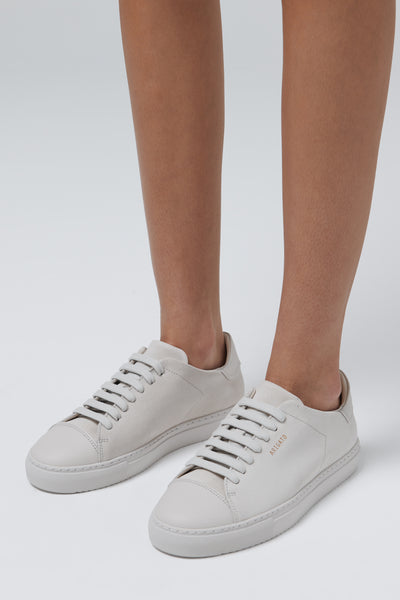 Axel Arigato White Clean 90 Toe Cap Sneaker - Fabric of Society